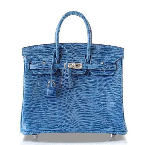 Best Replica Hermès Birkin 25 Mykonos Lizard PHW - Exotic Creations