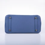 Best Replica Hermès Birkin 30 Blue Brighton Togo GHW - Exotic Creations Bottom