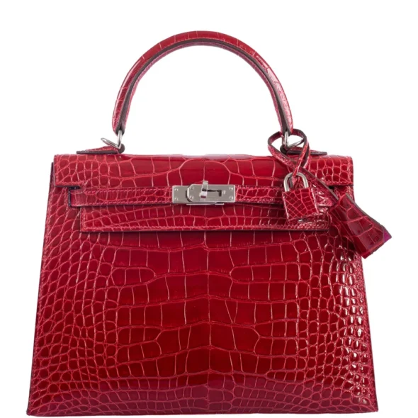 Replica Hermès HSS Kelly 25 Braise Alligator Bag | Exotic Creations