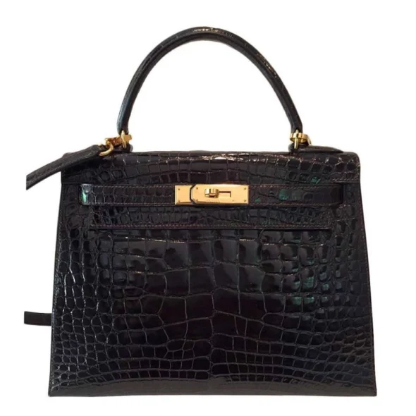 Best Replica Hermès Kelly 28 Alligator GHW | Exotic Creations
