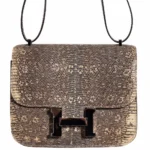 Best Replica Hermès Mini Constance 18 Ombre Lizard PHW - Exotic Creations