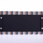 Hermès Dupe Birkin 29 Shoulder Light Black Evercolor & Embroidered Toile PHW - Exotic Creations Bottom