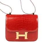 Hermès Dupe Constance 24 Sanguine Alligator GHW | Exotic Creations