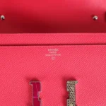 Hermès-Inspired Designer Dupes Constance Wallet To Go Rose Extreme Marquette Epsom PHW - Exotic Creations Logo