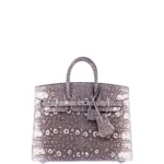Hermès-Inspired Luxury Handbags Birkin 20 Ombre Varanus Salvator Lizard PHW - Exotic Creations
