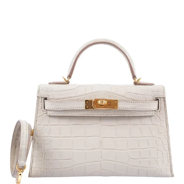 Hermès-Inspired Luxury Handbags Mini Kelly 20 II | Exotic Creations