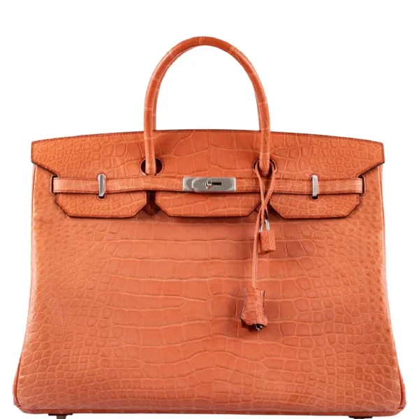 Hermès Replica Birkin 40 Sanguine Matte Alligator PHW - Exotic Creations