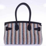 Hermès Replica Birkin Shoulder Light 29 Black Caban Evercolor GHW - Exotic Creations Back