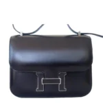 Hermès Replica Collection 2025 Constance Mini Black Lizard Buckle LHW - Exotic Creations