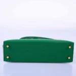 Hermès Replica Collection 2033 Mini Kelly 20 II Cactus Epsom GHW - Exotic Creations Bottom