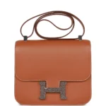 Hermès Replica HW Quality Constance 24 Gold Madame & Lizard PHW - Exotic Creations