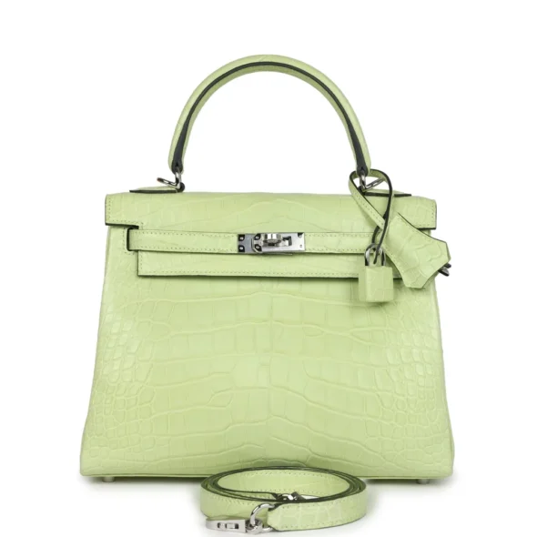 Hermès Replica Kelly 25 Jaune Bourgeon Matte