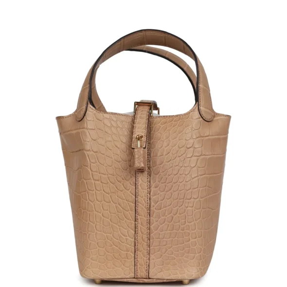 Hermès Replica Picotin 18 Chai Matte Alligator GHW | Exotic Creations