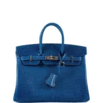 Mirror Quality Hermès Birkin 25 Mykonos Lizard PHW - Exotic Creations