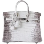 Mirror Quality Hermès Birkin 30 Blanc Himalaya Crocodile PHW - Exotic Creations