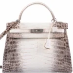 Mirror Quality Hermès Kelly 32 Himalayan Niloticus Crocodile PHW - Exotic Creations