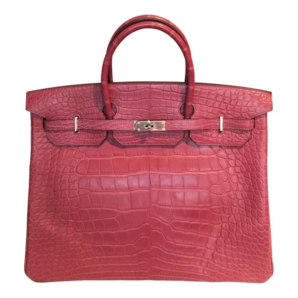 Mirror Quality Hermès Replicas Birkin 40 Fuchsia Alligator PHW | Exotic Creations