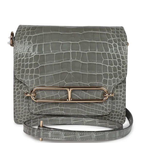 Hermès Mini Roulis Gris Ciment Replica | ExoticCreations.org