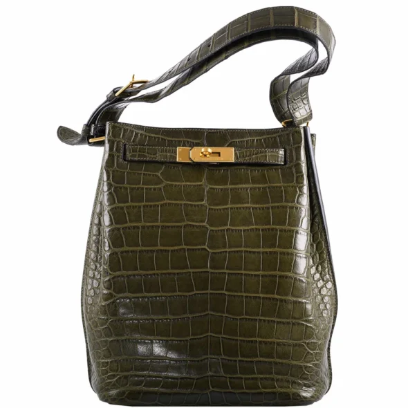Mirror Quality Hermès Replicas So Kelly 22 Matte Alligator GHW | Exotic Creations
